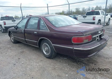 1993 Chevrolet Caprice Classic из США, поврежденный, VIN 1G1BL53E8PR100883